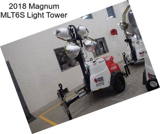 2018 Magnum MLT6S Light Tower