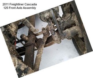 2011 Freightliner Cascadia 125 Front Axle Assembly