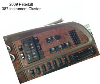 2009 Peterbilt 387 Instrument Cluster