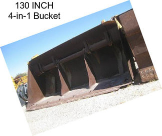 130 INCH 4-in-1 Bucket