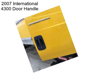 2007 International 4300 Door Handle