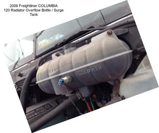2006 Freightliner COLUMBIA 120 Radiator Overflow Bottle / Surge Tank