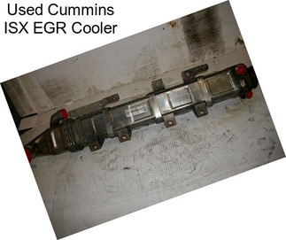 Used Cummins ISX EGR Cooler