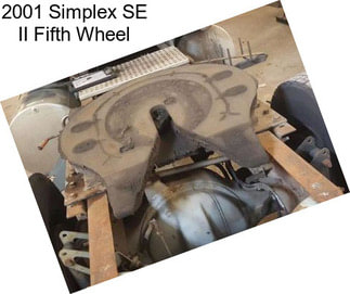 2001 Simplex SE II Fifth Wheel