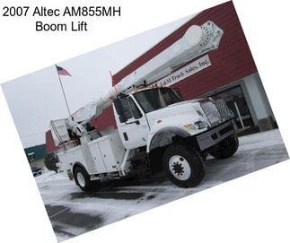 2007 Altec AM855MH Boom Lift