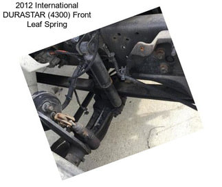 2012 International DURASTAR (4300) Front Leaf Spring