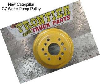 New Caterpillar C7 Water Pump Pulley