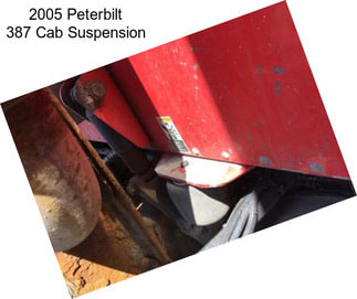 2005 Peterbilt 387 Cab Suspension