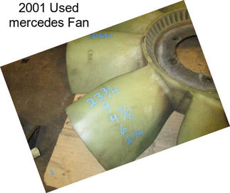 2001 Used mercedes Fan