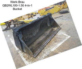 Werk-Brau QB2WL100-1.50 4-in-1 Bucket