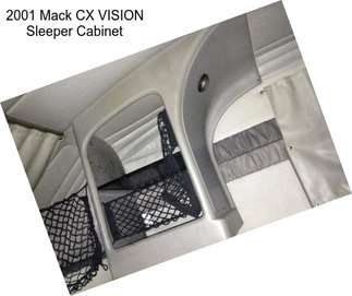 2001 Mack CX VISION Sleeper Cabinet
