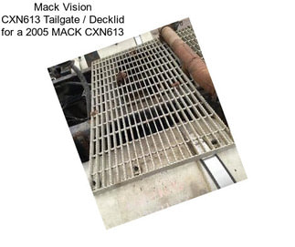 Mack Vision CXN613 Tailgate / Decklid for a 2005 MACK CXN613