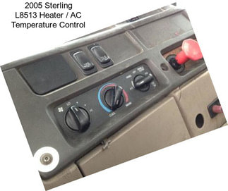 2005 Sterling L8513 Heater / AC Temperature Control