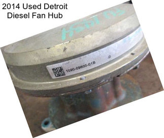 2014 Used Detroit Diesel Fan Hub