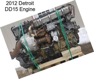 2012 Detroit DD15 Engine