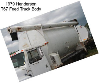 1979 Henderson T67 Feed Truck Body