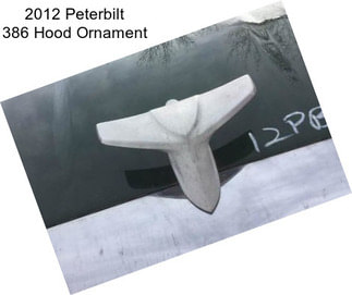 2012 Peterbilt 386 Hood Ornament