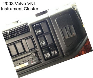 2003 Volvo VNL Instrument Cluster