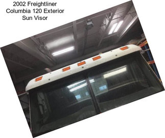 2002 Freightliner Columbia 120 Exterior Sun Visor