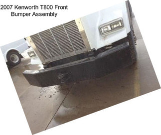 2007 Kenworth T800 Front Bumper Assembly