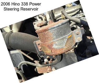 2006 Hino 338 Power Steering Reservoir