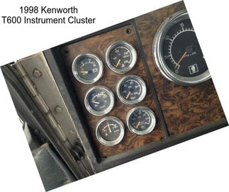 1998 Kenworth T600 Instrument Cluster