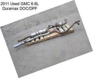 2011 Used GMC 6.6L Duramax DOC/DPF