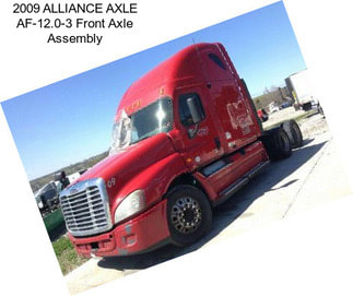 2009 ALLIANCE AXLE AF-12.0-3 Front Axle Assembly