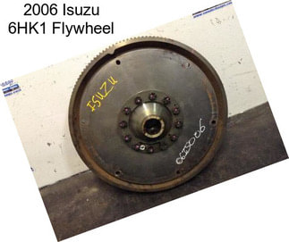 2006 Isuzu 6HK1 Flywheel