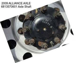 2009 ALLIANCE AXLE 6813570601 Axle Shaft