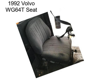 1992 Volvo WG64T Seat