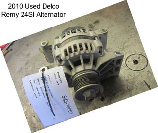 2010 Used Delco Remy 24SI Alternator