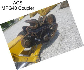 ACS MPG40 Coupler