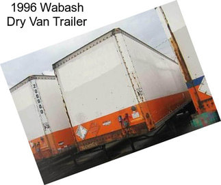 1996 Wabash Dry Van Trailer