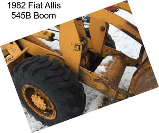 1982 Fiat Allis 545B Boom