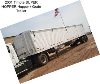 2001 Timpte SUPER HOPPER Hopper / Grain Trailer