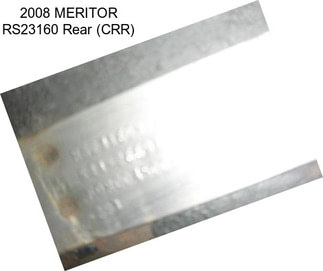 2008 MERITOR RS23160 Rear (CRR)