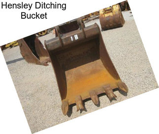 Hensley Ditching Bucket