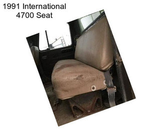 1991 International 4700 Seat