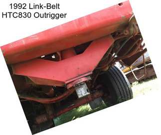 1992 Link-Belt HTC830 Outrigger