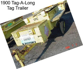 1900 Tag-A-Long Tag Trailer