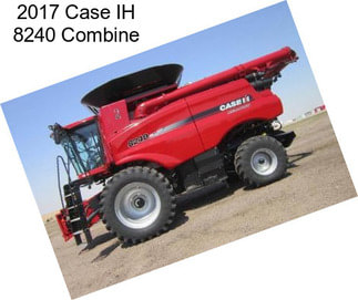 2017 Case IH 8240 Combine