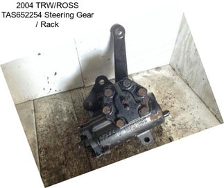 2004 TRW/ROSS TAS652254 Steering Gear / Rack
