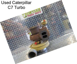 Used Caterpillar C7 Turbo