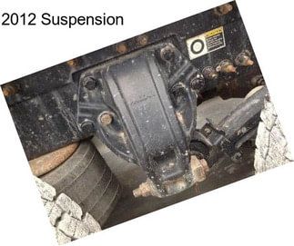 2012 Suspension