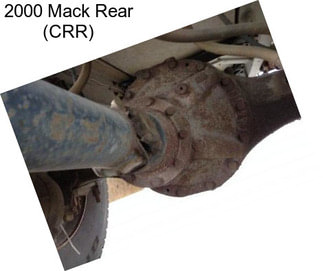 2000 Mack Rear (CRR)