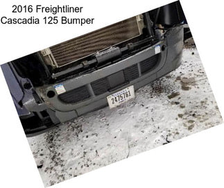 2016 Freightliner Cascadia 125 Bumper