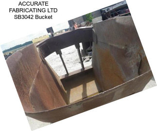 ACCURATE FABRICATING LTD SB3042 Bucket