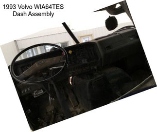 1993 Volvo WIA64TES Dash Assembly