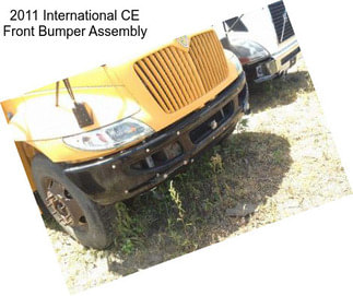 2011 International CE Front Bumper Assembly